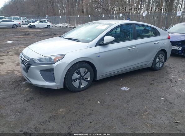 KMHC65LC5KU140969 2019 HYUNDAI IONIQ HYBRID Серебряный Передняя левая четверть