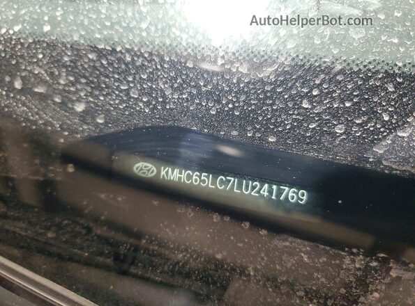 KMHC65LC7LU241769 2020 HYUNDAI IONIQ Black Вид підкапотного простору