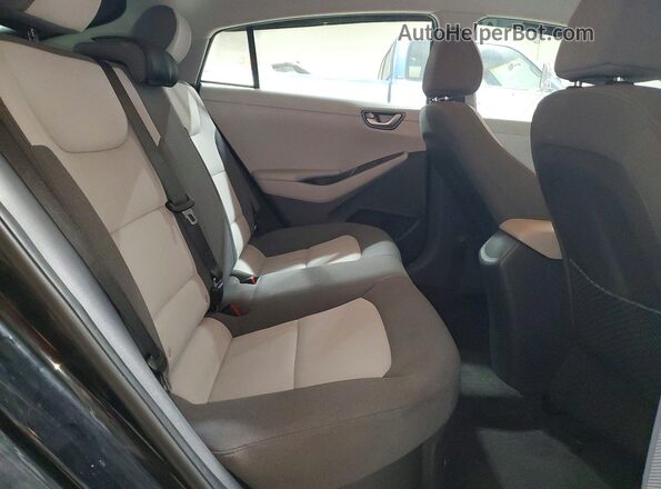 KMHC65LC7LU241769 2020 HYUNDAI IONIQ Black Вид задніх сидінь