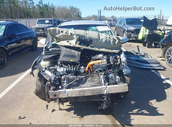 KMHC65LC8KU119548 2019 HYUNDAI IONIQ HYBRID Серебряный Вид задней части салона