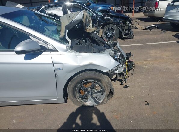 KMHC65LC8KU119548 2019 HYUNDAI IONIQ HYBRID Серебряный 