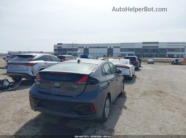 KMHC65LCXKU113637 2019 HYUNDAI IONIQ HYBRID Серый Задняя правая четверть