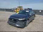 2019 Hyundai Ioniq Hybrid Blue Серый vin: KMHC65LCXKU113637