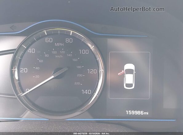 KMHC65LCXKU134374 2019 HYUNDAI IONIQ HYBRID Синий Вид задних сидений