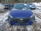 2019 Hyundai Ioniq Hybrid Blue Синий vin: KMHC65LCXKU134374