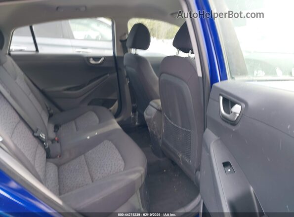KMHC65LCXKU134374 2019 HYUNDAI IONIQ HYBRID Синий Вид наклейки с VIN-кодом