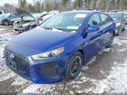 2019 Hyundai Ioniq Hybrid Blue Синий vin: KMHC65LCXKU134374