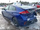 2019 Hyundai Ioniq Hybrid Blue Синий vin: KMHC65LCXKU134374