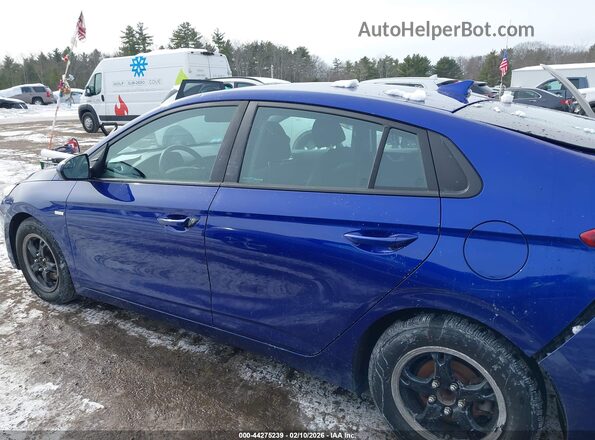 KMHC65LCXKU134374 2019 HYUNDAI IONIQ HYBRID Синий Панорамный вид салона 360°