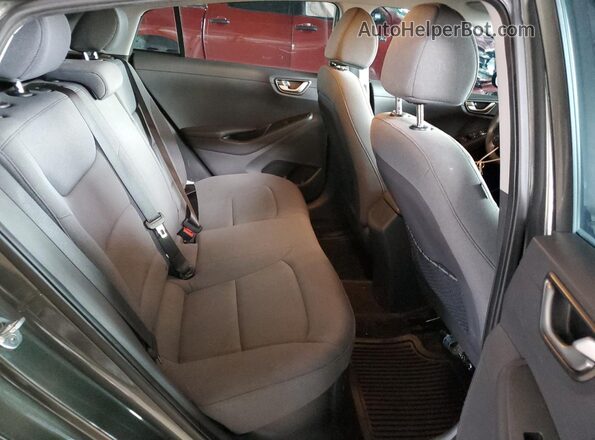 KMHC65LCXMU257997 2021 HYUNDAI IONIQ Gray უკანა სავარძლების ხედი