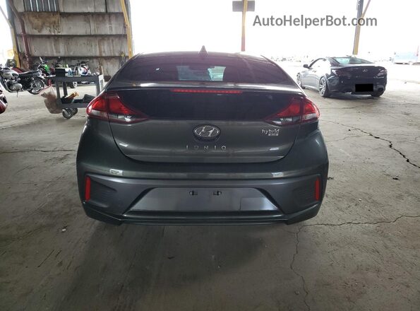 KMHC65LCXMU257997 2021 HYUNDAI IONIQ Gray უკანა ხედი