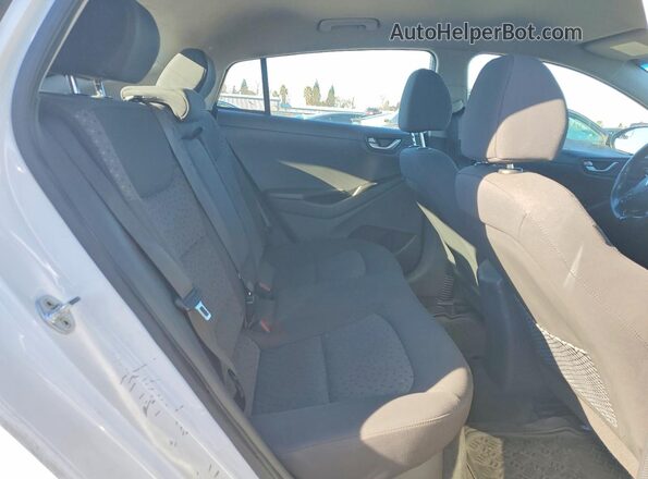 KMHC65LD7KU105620 2019 HYUNDAI IONIQ Белый Вид задних сидений