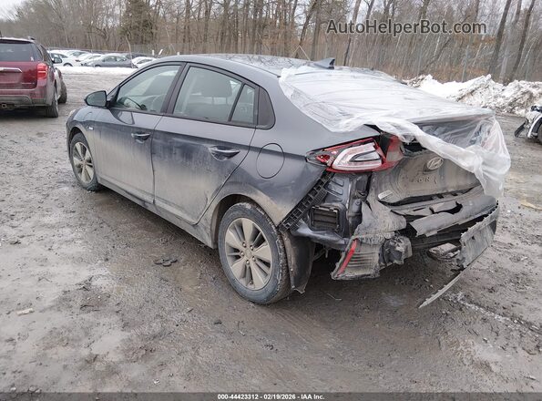 KMHC65LD8KU155068 2019 HYUNDAI IONIQ PLUG-IN HYBRID Серый Задняя левая четверть