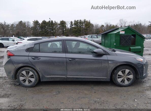 KMHC65LD8KU155068 2019 HYUNDAI IONIQ PLUG-IN HYBRID Серый Вид задней части салона