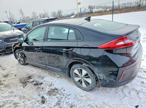 KMHC65LD8KU164336 2019 HYUNDAI IONIQ Черный Задняя левая четверть