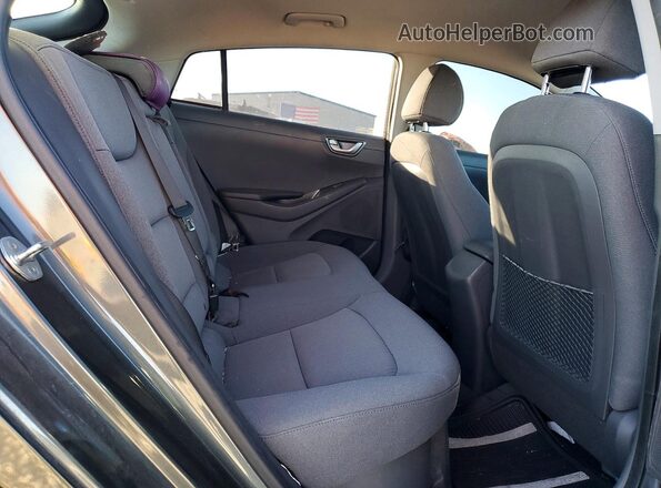 KMHC65LD8MU257103 2021 HYUNDAI IONIQ Угольный Вид задних сидений