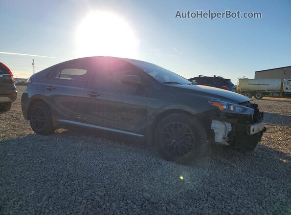 KMHC65LD8MU257103 2021 HYUNDAI IONIQ Угольный Передняя правая четверть