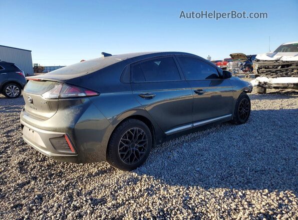 KMHC65LD8MU257103 2021 HYUNDAI IONIQ Угольный Задняя правая четверть