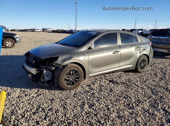KMHC65LD8MU257103 2021 HYUNDAI IONIQ Угольный Передняя левая четверть