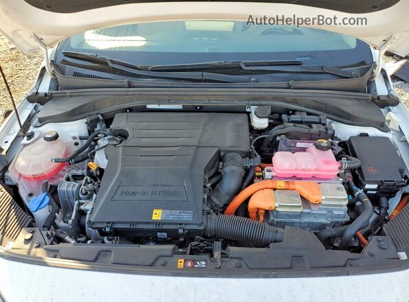 KMHC65LD9MU251357 2021 HYUNDAI IONIQ Белый Вид подкапотного пространства