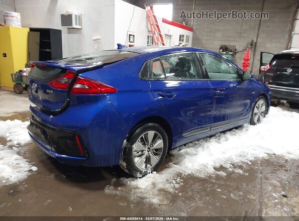 KMHC65LDXKU183941 2019 HYUNDAI IONIQ PLUG-IN HYBRID Blue Tył prawy