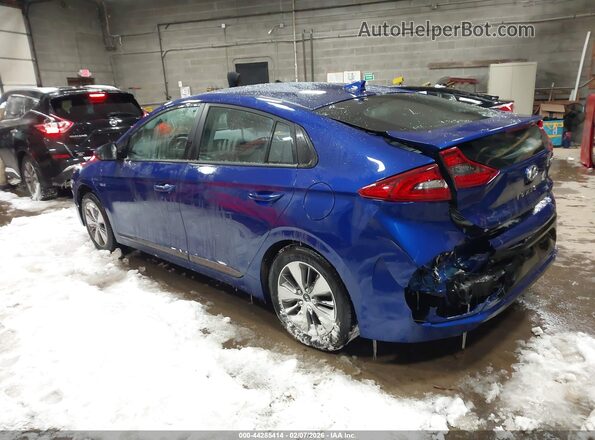 KMHC65LDXKU183941 2019 HYUNDAI IONIQ PLUG-IN HYBRID Blue Tył lewy