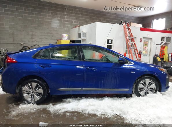 KMHC65LDXKU183941 2019 HYUNDAI IONIQ PLUG-IN HYBRID Blue Widok wnętrza z tyłu