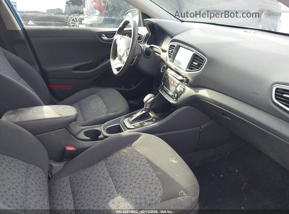 KMHC75LC0JU073208 2018 HYUNDAI IONIQ HYBRID Blue Vista interior delantera