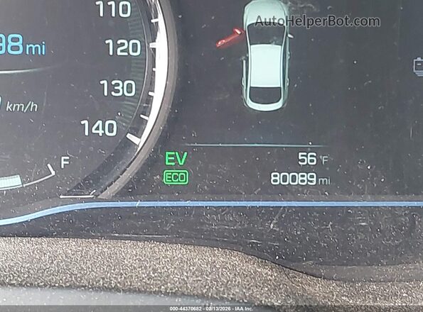 KMHC75LC0JU073208 2018 HYUNDAI IONIQ HYBRID Blue 
