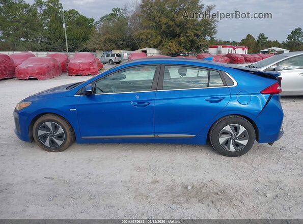 KMHC75LC0JU073208 2018 HYUNDAI IONIQ HYBRID Blue Vista interior de 360 grados