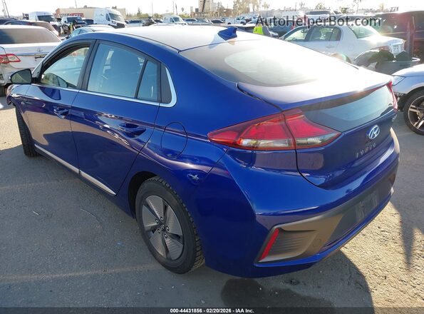 KMHC75LC0LU234790 2020 HYUNDAI IONIQ HYBRID Синий Задняя левая четверть