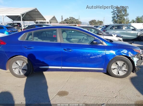 KMHC75LC0LU234790 2020 HYUNDAI IONIQ HYBRID Синий Панорамный вид салона 360°