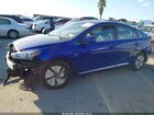 2020 Hyundai Ioniq Hybrid Se Синий vin: KMHC75LC0LU234790