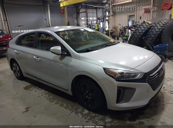 KMHC75LC2HU056422 2017 HYUNDAI IONIQ HYBRID Gray Передня права чверть