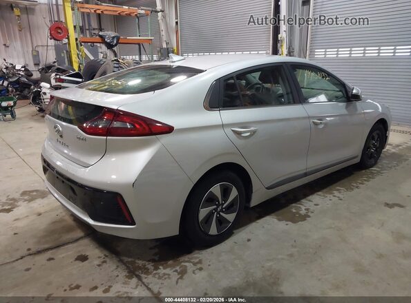 KMHC75LC2HU056422 2017 HYUNDAI IONIQ HYBRID Gray Задня права чверть