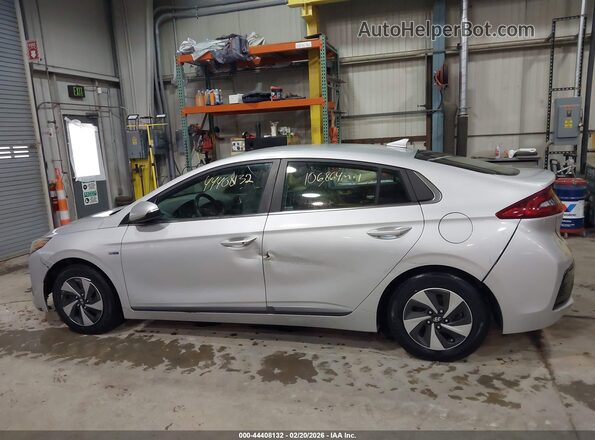 KMHC75LC2HU056422 2017 HYUNDAI IONIQ HYBRID Gray Панорамний вид салону 360°