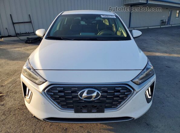 KMHC75LC2NU282603 2022 HYUNDAI IONIQ White წინა ხედი