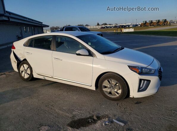 KMHC75LC2NU282603 2022 HYUNDAI IONIQ White წინა მარჯვენა