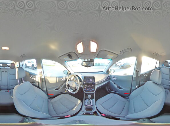 KMHC75LC2NU282603 2022 HYUNDAI IONIQ White VIN კოდის სტიკერის ხედი