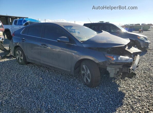 KMHC75LC3JU065958 2018 HYUNDAI IONIQ Gray წინა მარჯვენა