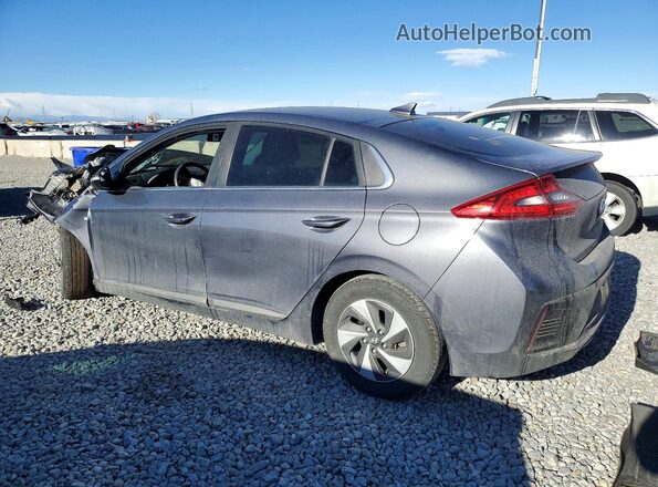 KMHC75LC3JU065958 2018 HYUNDAI IONIQ Gray უკანა მარცხენა