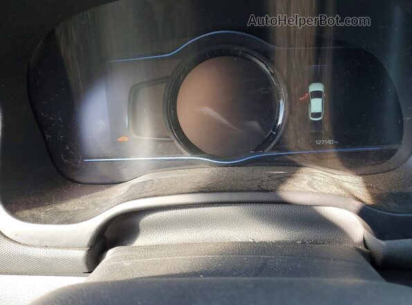 KMHC75LC3JU065958 2018 HYUNDAI IONIQ Gray ხელსაწყოთა პანელის ხედი