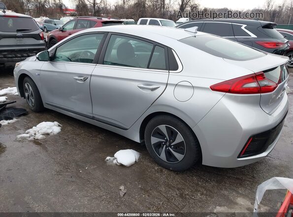 KMHC75LC4HU047902 2017 HYUNDAI IONIQ HYBRID Белый Задняя левая четверть