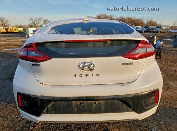 KMHC75LC4JU083188 2018 HYUNDAI IONIQ White Vista trasera