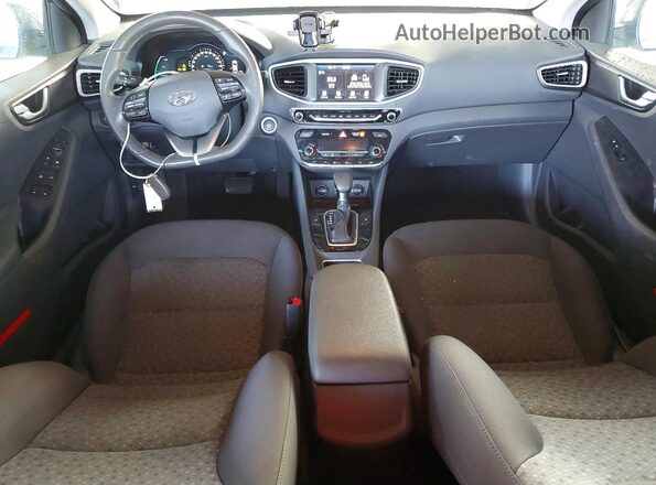 KMHC75LC5JU091185 2018 HYUNDAI IONIQ Угольный Вид панели приборов