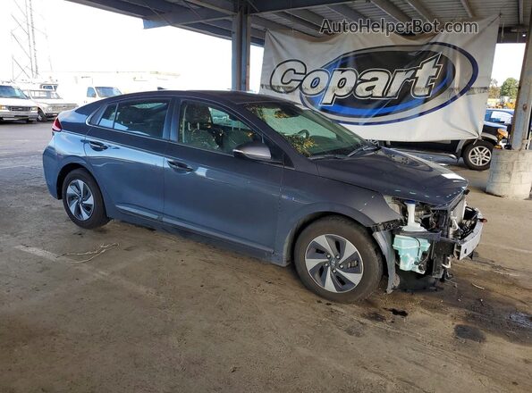 KMHC75LC5JU091185 2018 HYUNDAI IONIQ Угольный Передняя правая четверть