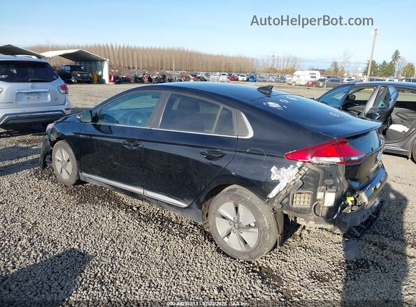 KMHC75LC6NU282782 2022 HYUNDAI IONIQ HYBRID Черный Задняя левая четверть