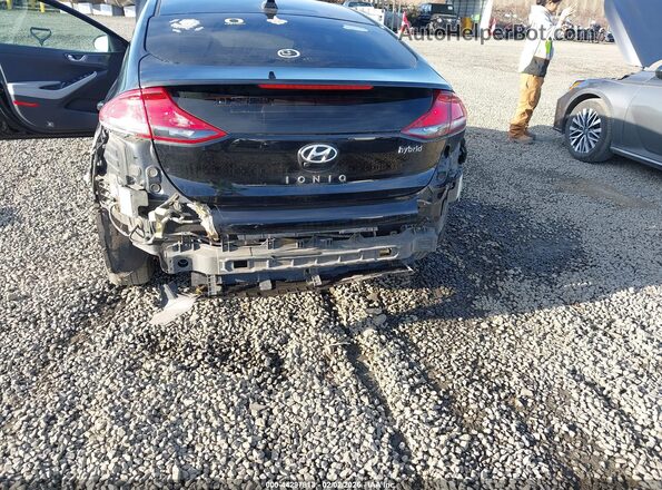 KMHC75LC6NU282782 2022 HYUNDAI IONIQ HYBRID Черный Вид спереди