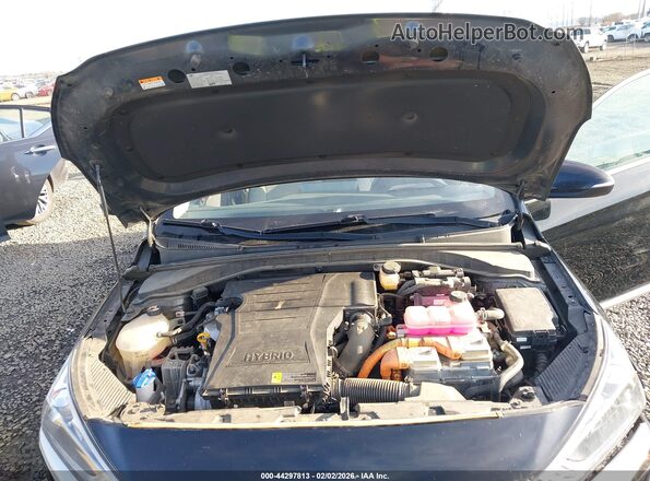 KMHC75LC6NU282782 2022 HYUNDAI IONIQ HYBRID Черный Вид сзади