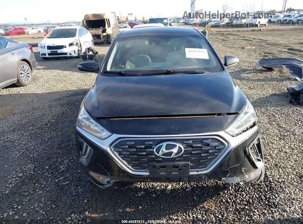 KMHC75LC6NU282782 2022 HYUNDAI IONIQ HYBRID Черный Вид задней части салона